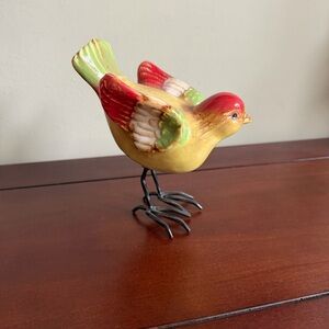 Decorative Ceramic Bird Figurine